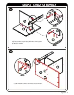 Preview for 17 page of Rack furniture CHARLESTON LOFT BED Instruction Manual