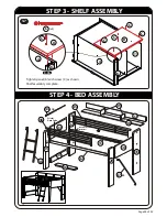 Preview for 20 page of Rack furniture CHARLESTON LOFT BED Instruction Manual