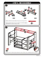 Preview for 26 page of Rack furniture CHARLESTON LOFT BED Instruction Manual