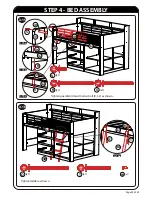 Preview for 29 page of Rack furniture CHARLESTON LOFT BED Instruction Manual