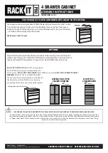 Предварительный просмотр 4 страницы RACK IT PRO 01904 Assembly Instructions