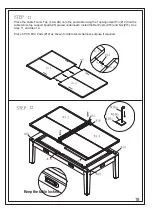 Preview for 19 page of Rack Pool Tables T401G Manual