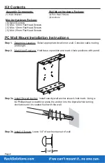 Preview for 2 page of Rack Solutions 104-1965 Installation Instructions