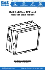 Preview for 1 page of Rack Solutions 104-2323 Installation Instructions