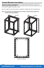 Preview for 4 page of Rack Solutions 119-1752 Installation Instructions Manual