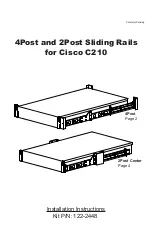 Rack Solutions 122-2448 Installation Instructions Manual preview