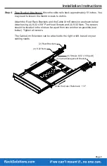 Preview for 3 page of Rack Solutions 2UKVM-125 Installation Instructions Manual