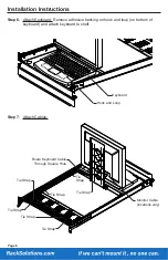 Preview for 6 page of Rack Solutions 2UKVM-125 Installation Instructions Manual