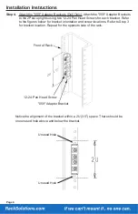 Preview for 6 page of Rack Solutions 4UKIT-003BLK Installation Instructions Manual