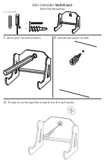 Rack Solutions FORZA DESIGNS Elite Controller Wall Mount Mounting Instructions preview