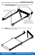 Preview for 3 page of Rack Solutions QUICKRAIL-2950 Installation Instructions