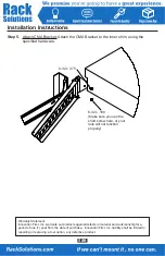 Preview for 4 page of Rack Solutions QUICKRAIL-2950 Installation Instructions