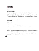 Preview for 3 page of Rackable Systems OmniStor 4700S Series User Manual