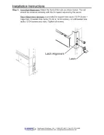 Preview for 6 page of Rackmount 2URAIL-IBM-345 Installation Instructions Manual