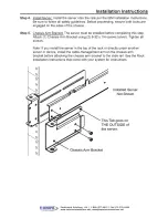 Preview for 7 page of Rackmount 2URAIL-IBM-345 Installation Instructions Manual