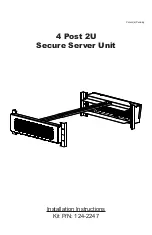 Предварительный просмотр 1 страницы RackSolutions 124-2247 Installation Instructions Manual