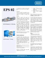 Предварительный просмотр 3 страницы Raco EPS 02 Operating Instructions Manual