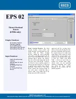 Предварительный просмотр 9 страницы Raco EPS 02 Operating Instructions Manual