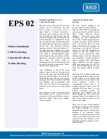 Предварительный просмотр 10 страницы Raco EPS 02 Operating Instructions Manual