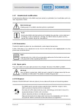 Предварительный просмотр 20 страницы Raco Schwelm T6C2 Translation Of The Original Instruction