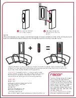 Предварительный просмотр 2 страницы RACOR SNAP2IT SWD-3B Instructions