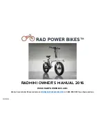 Rad Power Bike RADMINI Owner'S Manual предпросмотр