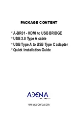 Preview for 4 page of rada A-BR01 Quick Installation Manual