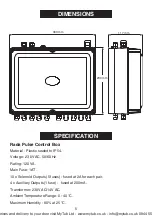 Предварительный просмотр 5 страницы rada Pulse Product Manual