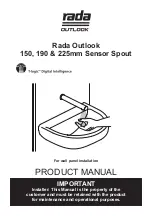 rada Rada Outlook 150 1.1621.136 Product Manual preview