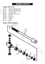 Предварительный просмотр 11 страницы rada TF31 Product Manual