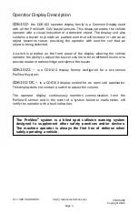 Preview for 4 page of Radar Electronics PreView CD6102 Operating Manual