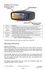 Preview for 5 page of Radar Electronics PreView CD6102 Operating Manual