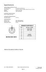 Preview for 7 page of Radar Electronics PreView CD6102 Operating Manual