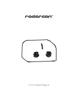 Radarcan R-301 User Manual предпросмотр