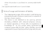 Preview for 19 page of Radarcan radarhealth RH-105 User Manual