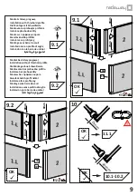 Preview for 9 page of Radaway 10022080-54-01L Assembly Instruction Manual