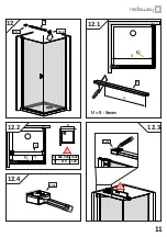 Preview for 11 page of Radaway 10022080-54-01L Assembly Instruction Manual