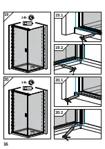 Preview for 16 page of Radaway 10022080-54-01L Assembly Instruction Manual