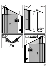 Предварительный просмотр 13 страницы Radaway 10024080-54-01L Assembly Instruction Manual