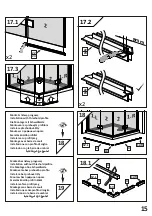 Предварительный просмотр 15 страницы Radaway 10024080-54-01L Assembly Instruction Manual