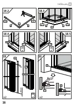 Предварительный просмотр 16 страницы Radaway 10024080-54-01L Assembly Instruction Manual