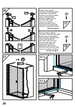 Preview for 14 page of Radaway 10028100-01-01L Assembly Instruction Manual