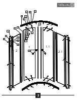 Preview for 2 page of Radaway 30000-01-01 Assembly Instruction Manual