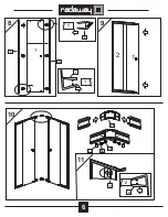 Предварительный просмотр 6 страницы Radaway 30050-01-01 Assembly Instruction Manual