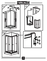 Предварительный просмотр 7 страницы Radaway 30050-01-01 Assembly Instruction Manual