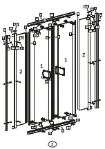 Предварительный просмотр 2 страницы Radaway 33353-01-01N Assembly Instruction Manual