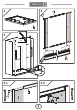 Предварительный просмотр 4 страницы Radaway 33353-01-01N Assembly Instruction Manual