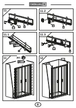 Предварительный просмотр 8 страницы Radaway 33353-01-01N Assembly Instruction Manual