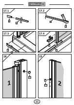 Preview for 11 page of Radaway 37990-01-01NL Assembly Instruction Manual