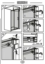 Preview for 13 page of Radaway 380110-01L Assembly Instruction Manual